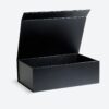 Луксозна кутия с панделка-30х20х10см черна - Image 2